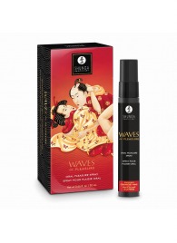 Оральный спрей Waves of Pleasure с ароматом клубники и шампанского - 20 мл. - Shunga - купить с доставкой в Муроме