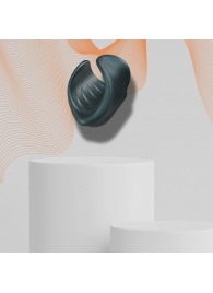 Серый сквозной мастурбатор с вибрацией Manwan Starter - Manwan - в Муроме купить с доставкой