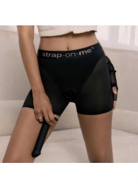 Трусики-шорты для фиксации насадок Strap-on-me Harness Lingerie Halo - size XS - Strap-on-me - купить с доставкой в Муроме