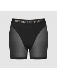 Трусики-шорты для фиксации насадок Strap-on-me Harness Lingerie Halo - size L - Strap-on-me - купить с доставкой в Муроме