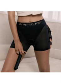 Трусики-шорты для фиксации насадок Strap-on-me Harness Lingerie Halo - size XL - Strap-on-me - купить с доставкой в Муроме