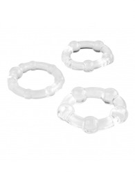 Набор из 3 эрекционных прозрачных колец - Boys of Toys - в Муроме купить с доставкой