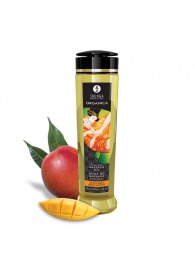 Массажное масло для тела Luscious Mango с ароматом манго - 240 мл. - Shunga - купить с доставкой в Муроме