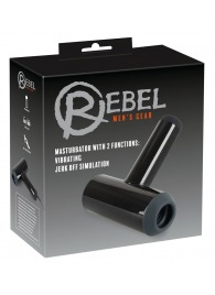 Черный мастурбатор с удобной ручкой Masturbator with 2 Functions - Orion - в Муроме купить с доставкой