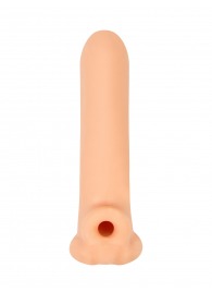 Телесный фаллоудлинитель Titan - 16,5 см. - Lola Games - в Муроме купить с доставкой