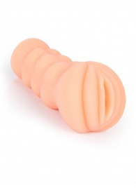 Телесный мастурбатор-вагина с эрекционными кольцами в комплекте - Sexy Girl - в Муроме купить с доставкой