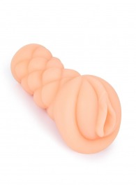 Телесный мастурбатор-вагина с вибропулей и эрекционными кольцами в комплекте - Sexy Girl - в Муроме купить с доставкой