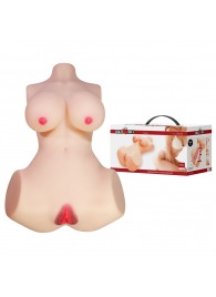 Мастурбатор-торс Aveline с 2 любовными тоннелями - Baile - в Муроме купить с доставкой