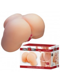 Телесный мастурбатор с 2 любовными отверстиями Olivia - Baile - в Муроме купить с доставкой