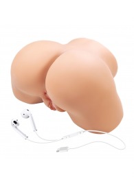 Телесный мастурбатор Olivia с 2 любовными отверстиями - Baile - в Муроме купить с доставкой