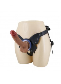 Поясной страпон Wells: трусики в форме бабочки и фаллоимитатор-насадка - Baile - купить с доставкой в Муроме