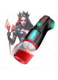 Интерактивный мастурбатор Raven с вакуумом, вибрацией и подсветкой - Shots Media BV - в Муроме купить с доставкой