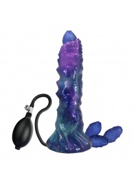 Фиолетовый яйцеродящий фаллоимитатор Duskwalker Sentinal на присоске - 22,4 см. - Baile - купить с доставкой в Муроме