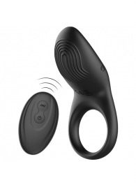 Черное эрекционное виброкольцо с пультом ДУ - Ibiza - в Муроме купить с доставкой