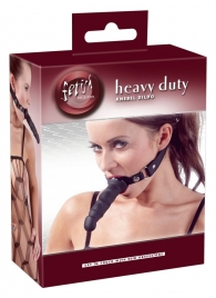 Кляп с наружным фаллоимитатором Knebel mit Dildo - Orion - купить с доставкой в Муроме