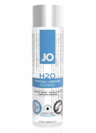 Охлаждающий лубрикант на водной основе JO Personal Lubricant H2O COOLING - 120 мл. - System JO - купить с доставкой в Муроме