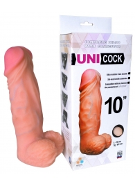 Фаллическая насадка Харнесс UNICOCK 10  - 25 см. - LOVETOY (А-Полимер) - купить с доставкой в Муроме