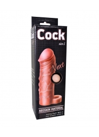 Фаллоудлинитель с кольцом COCK size L - 16,5 см. - LOVETOY (А-Полимер) - в Муроме купить с доставкой