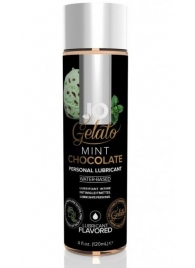 Лубрикант с ароматом мятного шоколада JO GELATO MINT CHOCOLATE - 120 мл. - System JO - купить с доставкой в Муроме