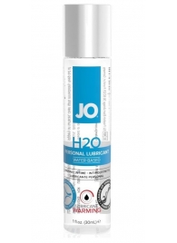 Возбуждающий лубрикант на водной основе JO Personal Lubricant H2O Warming - 30 мл. - System JO - купить с доставкой в Муроме