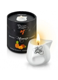 Массажная свеча с ароматом манго и ананаса Bougie de Massage Ananas Mangue - 80 мл. - Plaisir Secret - купить с доставкой в Муроме