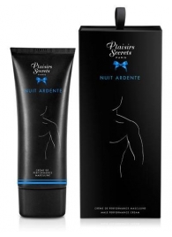 Возбуждающий крем для мужчин Nuit Ardente Creme Performante Plaisirs Secrets - 60 мл. - Plaisir Secret - купить с доставкой в Муроме