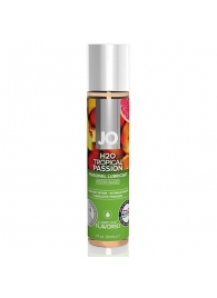 Смазка с ароматом тропических фруктов JO Flavored Tropical Passion - 30 мл. - System JO - купить с доставкой в Муроме