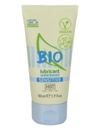 Органический лубрикант для чувствительной кожи Bio Sensitive - 50 мл. - HOT - купить с доставкой в Муроме