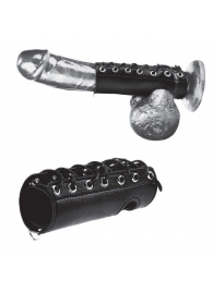 Сбруя на член на шнуровке 5  Cock Sheath - BlueLine - купить с доставкой в Муроме