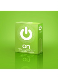 Цветные ароматизированные презервативы ON) Fruit   Color - 3 шт. - ON) - купить с доставкой в Муроме