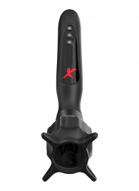 Чёрный вибростимулятор для головки члена с эффектом всасывания Vibrating Roto-Sucker - Pipedream - в Муроме купить с доставкой
