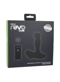 Чёрный перезаряжаемый массажёр предстательной железы NEXUS Revo Slim - Nexus Range - в Муроме купить с доставкой