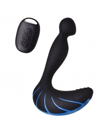 Чёрно-синий массажер простаты Erotist Third - Erotist Adult Toys - в Муроме купить с доставкой