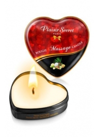 Массажная свеча с ароматом экзотических фруктов Bougie Massage Candle - 35 мл. - Plaisir Secret - купить с доставкой в Муроме