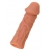 Телесная реалистичная насадка KOKOS Extreme Sleeve 05 с дополнительной стимуляцией - 12,7 см. - KOKOS - в Муроме купить с доставкой