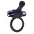 Черное эрекционное виброкольцо Vibrating Silicone Super Ring - Pipedream - в Муроме купить с доставкой