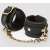 Черные наручники Bound to You Faux Leather Wrist Cuffs - Fifty Shades of Grey - купить с доставкой в Муроме