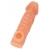Телесная закрытая насадка с шершавой головкой Cock Sleeve Size L - 17,6 см. - KOKOS - в Муроме купить с доставкой