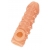 Телесная закрытая насадка с пучками шишечек Cock Sleeve Size M - 15,6 см. - KOKOS - в Муроме купить с доставкой