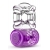 Фиолетовое эрекционное виброкольцо One Night Stand Vibrating C-Ring - Blush Novelties - в Муроме купить с доставкой
