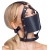 Черный намордник с кляпом-шаром Head Harness With A Gag - Orion - купить с доставкой в Муроме