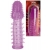 Фиолетовая насадка, удлиняющая половой член - 13,5 см. - Toyfa Basic - в Муроме купить с доставкой