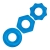 Комплект из трех голубых колец для эрекции 3-Pack Nuts   Bolts Stretch Cock Ring Set - BlueLine - в Муроме купить с доставкой