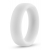 Белое люминесцентное эрекционное кольцо Silicone Glo Cock Ring - Blush Novelties - в Муроме купить с доставкой