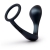 Черное эрекционное кольцо со стимулятором простаты Ringer Cock Ring   Plug - b-Vibe - в Муроме купить с доставкой