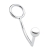 Кольцо на пенис с анальным стимулятором Stainless Steel Anal Hook   Cock Ring - BlueLine - в Муроме купить с доставкой