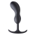 Черный массажер простаты с утяжелителями Premium Silicone Weighted Prostate Plug Large - 18,8 см. - XR Brands - в Муроме купить с доставкой