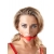 Силиконовый кляп-шар на чёрных ремешках Red Gag silicone - Orion - купить с доставкой в Муроме