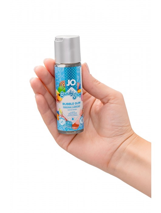 Смазка на водной основе Candy Shop Bubblegum с ароматом жвачки - 60 мл. - System JO - купить с доставкой в Муроме