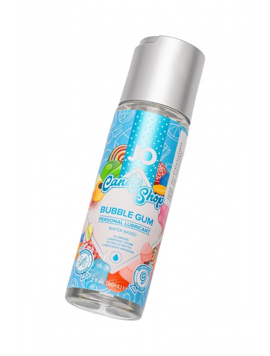 Смазка на водной основе Candy Shop Bubblegum с ароматом жвачки - 60 мл. - System JO - купить с доставкой в Муроме